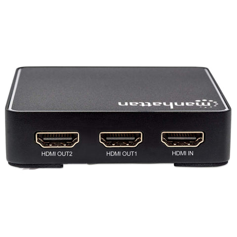 Video Splitter Manhattan Hdmi Uhdtv 4k@60hz, 1in : 2out/Ac 207591