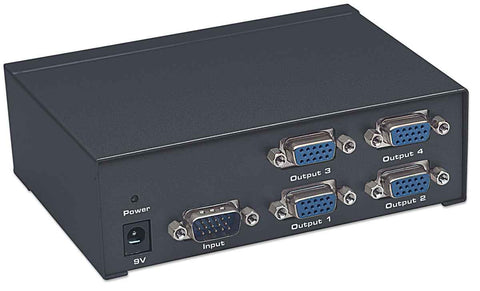 Video Splitter Professional 4 Salidas Vga Manhattan 207348