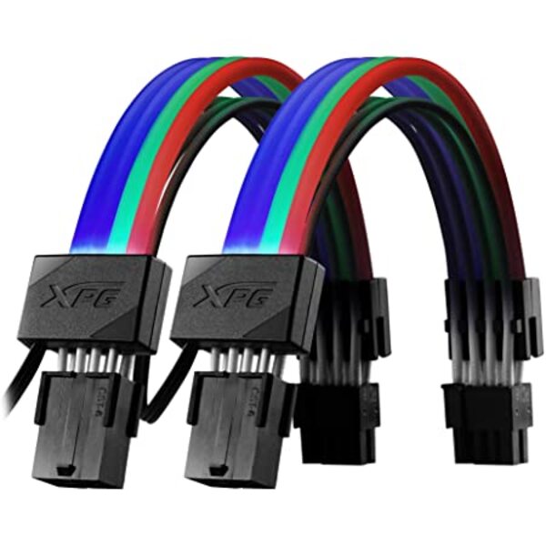 Xpg Argb Extension Cable-Vga/2x8(6+2) Pines Vc (Argbexcable-Vga-Bkcww)