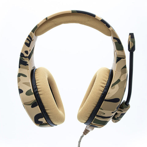 Yeyian Diadema Gamer Force Serie 3000, Camuflaje Desierto S3000 LED, USB - 3.5MM