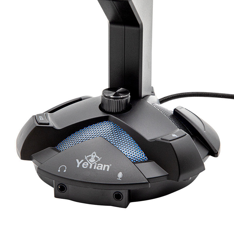 Yeyian Soporte Para Auriculares Gamer Overpower Negro - Modelo: YAO-29201N