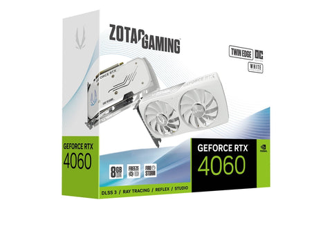 Tarjeta De Video Zotac Nvidia Rtx 4060 Twin Edge Oc White 8Gb Pci4