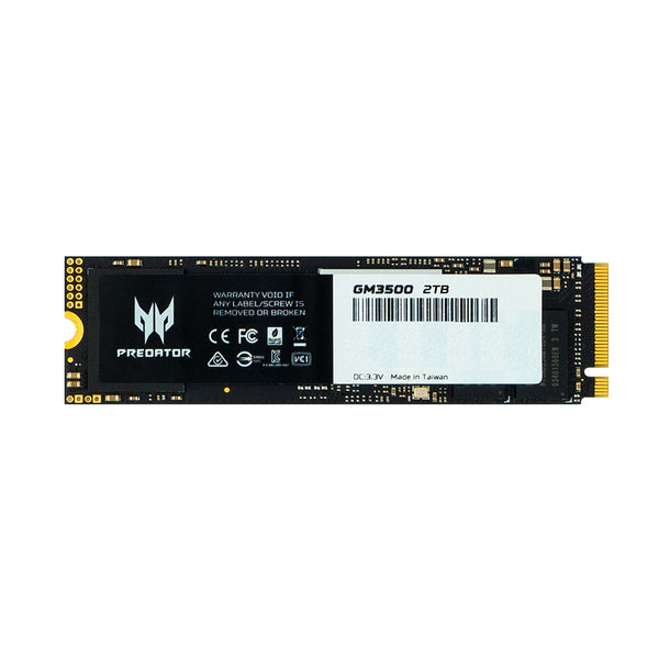 Unidad Ssd Predator Gm3500 2Tb M.2 Nvme Gen3X4 3400Mb/S (Bl.9Bwwr.103)