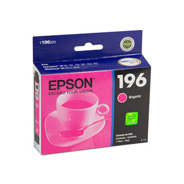 Cartucho Epson T196 Magenta Xp-401 411 7Ml T196320-Al